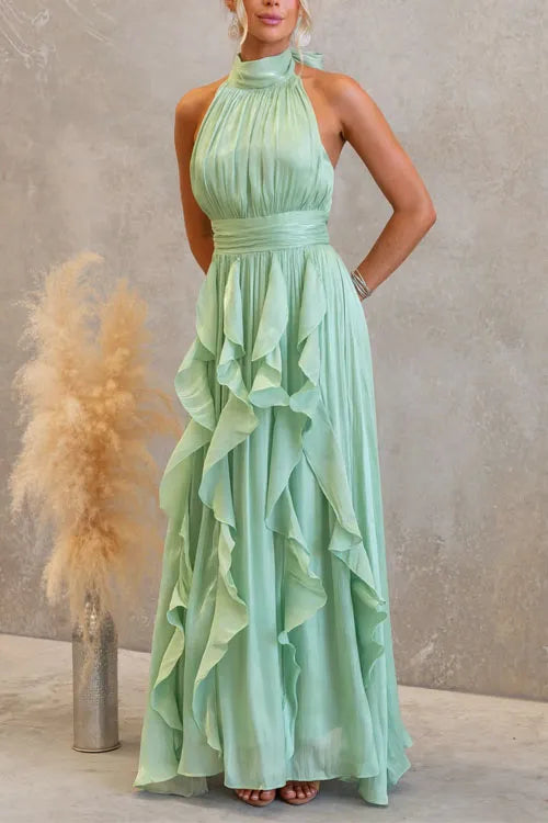 Ruffled SpringSummer Dress