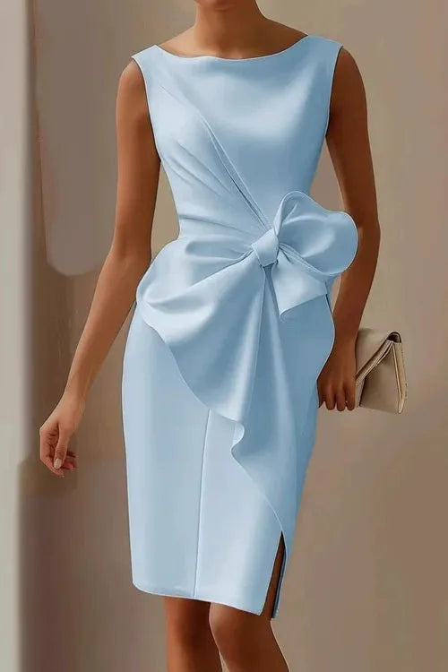 Bow-tie vest dress