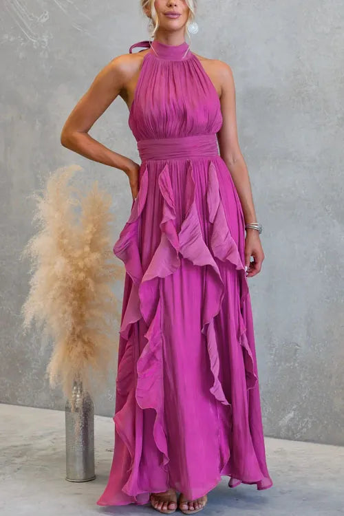 Ruffled SpringSummer Dress