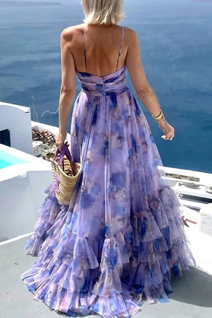 3D Flower Oversized Swing Dress