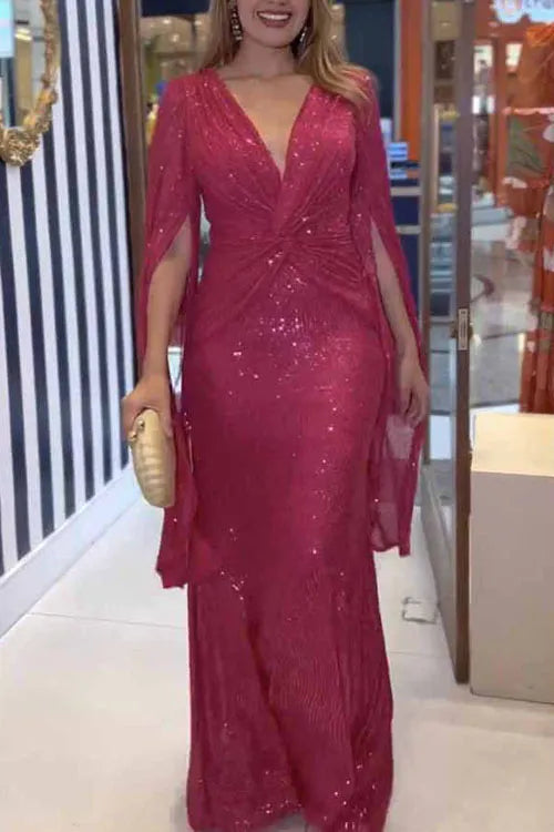 Sequin Casual Loose Party Dress